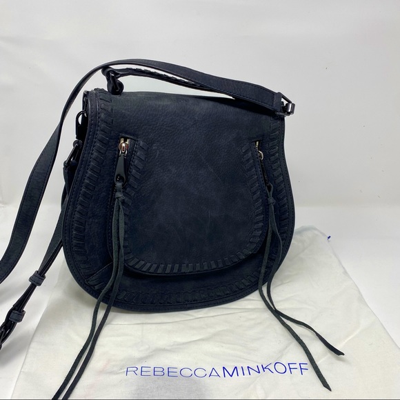 Rebecca Minkoff nubuck suede saddle bag - Picture 1 of 9